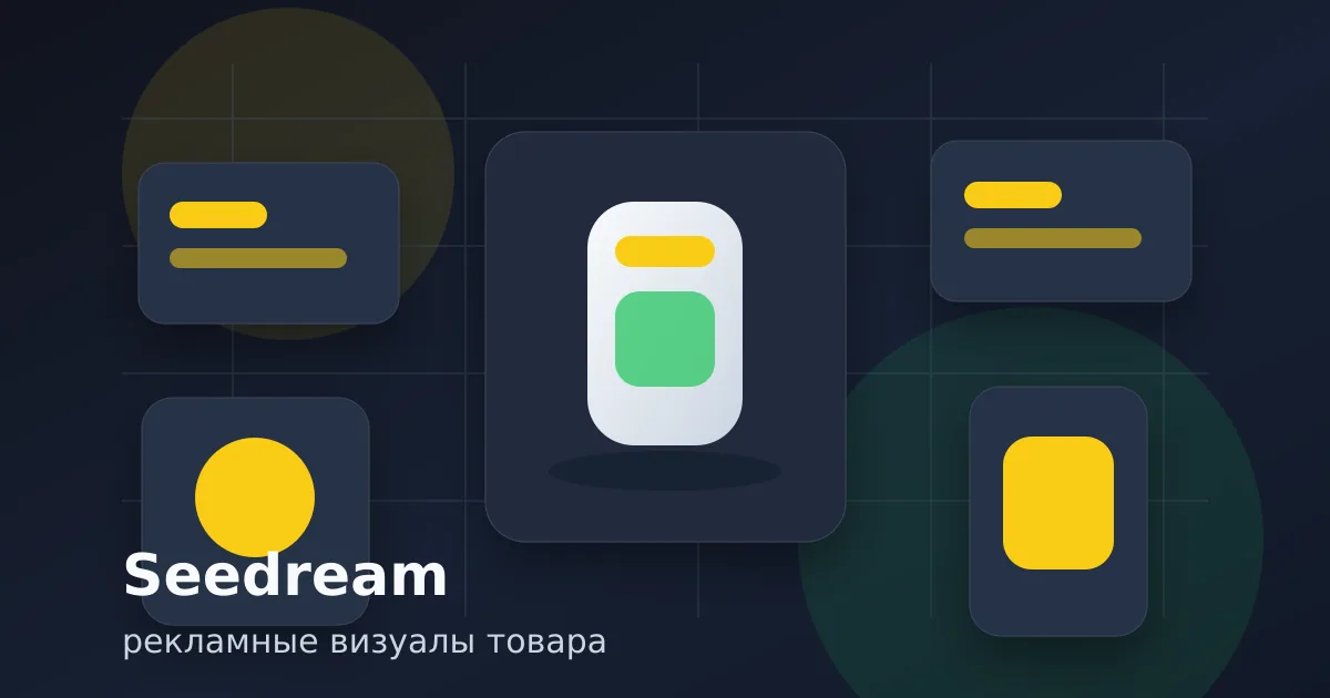 Как сделать рекламные визуалы товара в Seedream: пошаговая инструкция